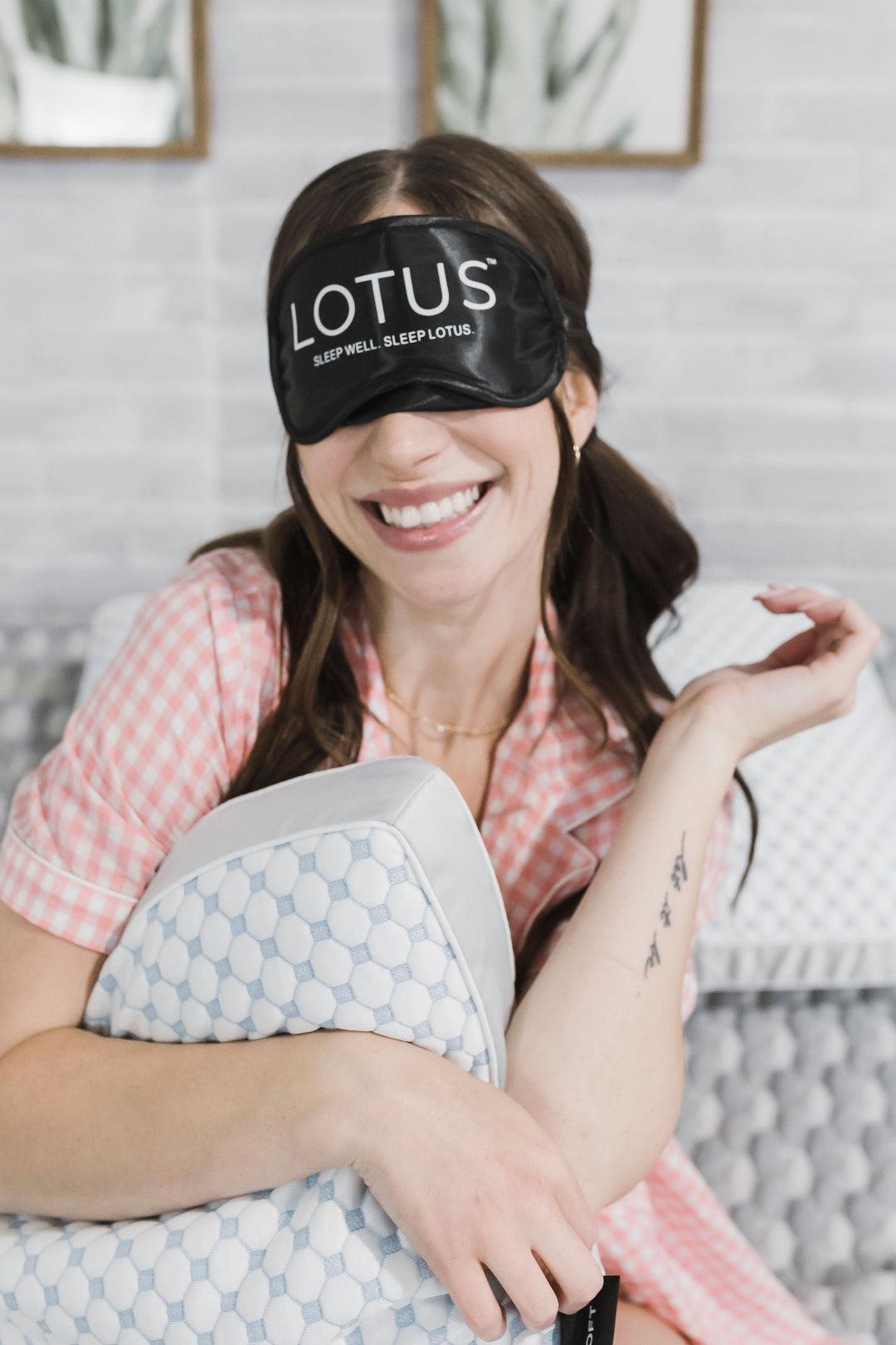 SLEEP EYE MASK LOTUS 